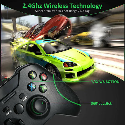 2.4GHz Multi-Platform Wireless Controller for Xbox & PC