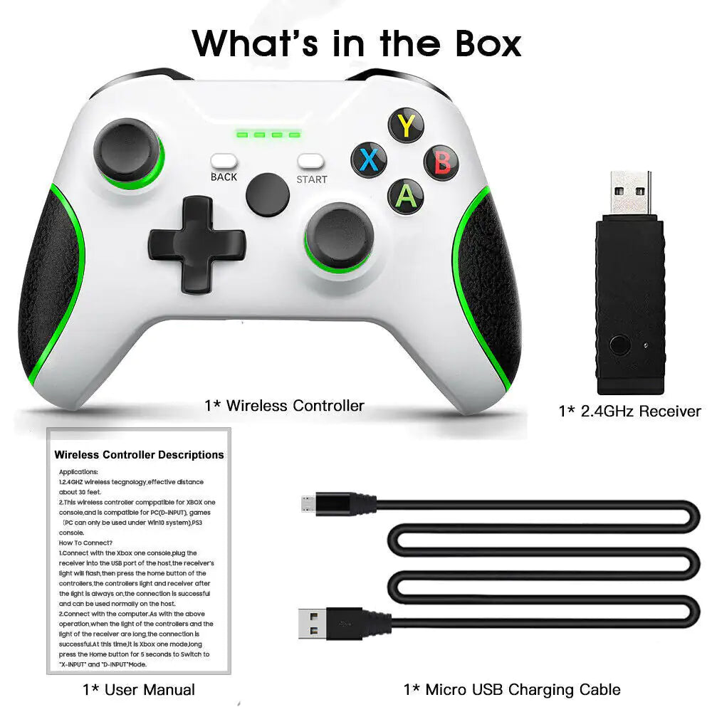 2.4GHz Multi-Platform Wireless Controller for Xbox & PC